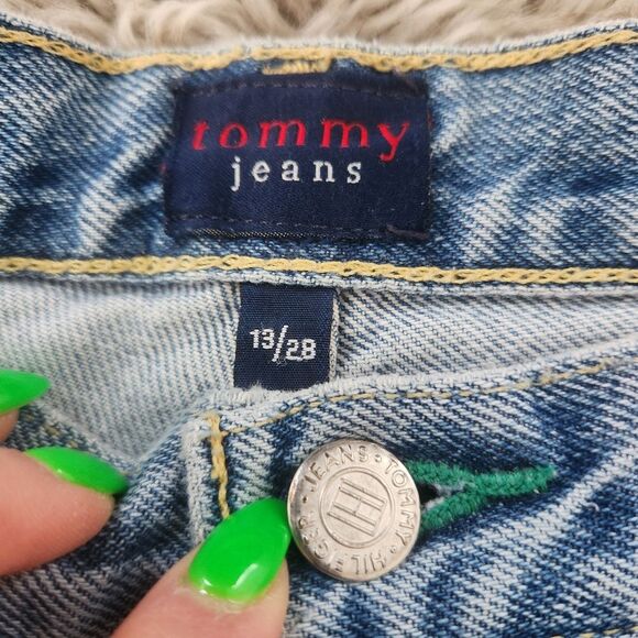 Tommy Hilfiger Tommy Jeans Vintage‎ 1990s Straight Leg Mom Jeans Size 13 - Picture 7 of 10